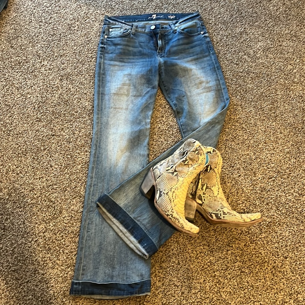 Seven for All Mankind Dojo Trouser Jean size 28 new without tags